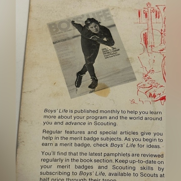 Vintage Boy Scouts of America Leatherworks Merit Badge Series Handbook - Picture 4 of 6